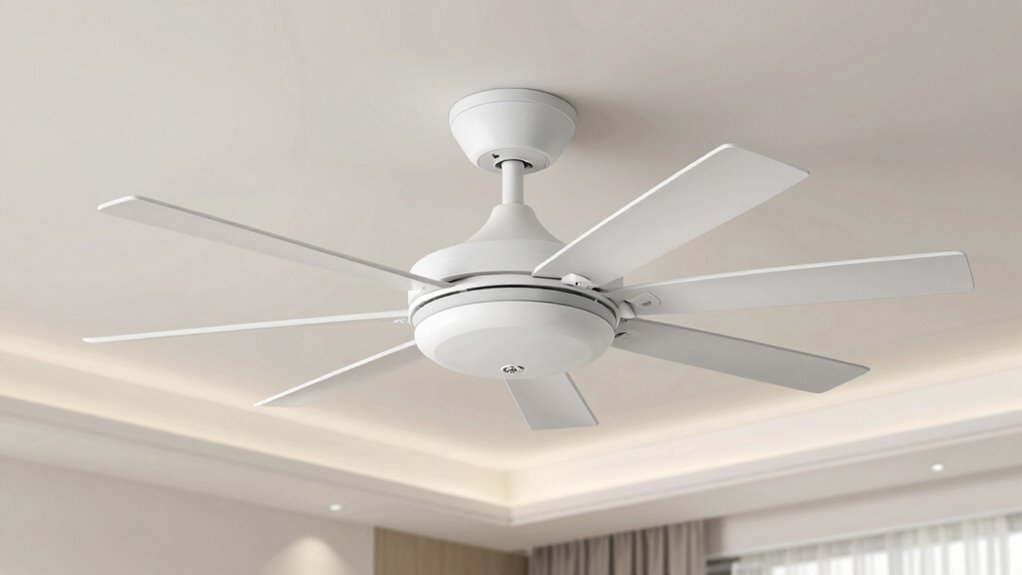 top white ceiling fans