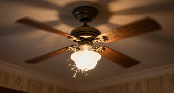 troubleshooting fan light flickering