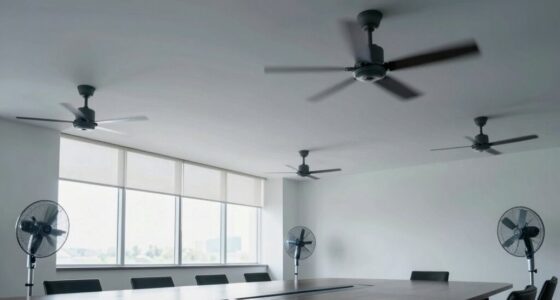 use fans to improve airflow