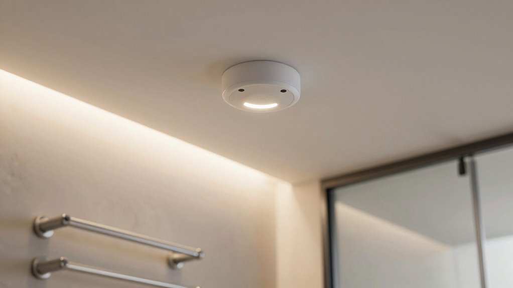 use motion activated fans