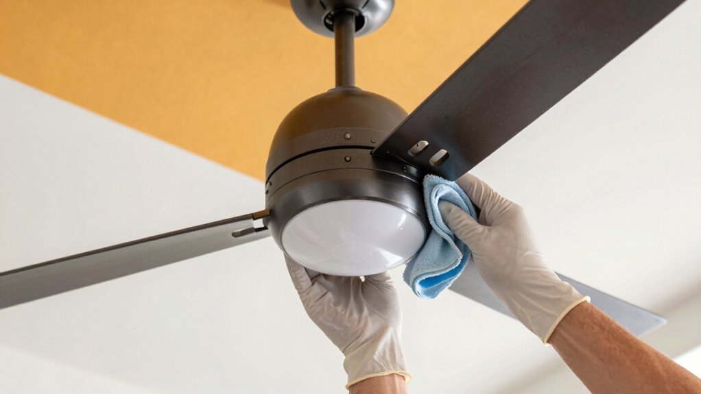 weekly fan maintenance routine