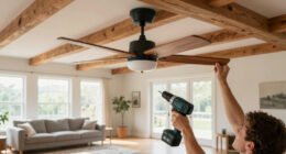 10 Best Ceiling Fans for Great Room with Beams in 2026