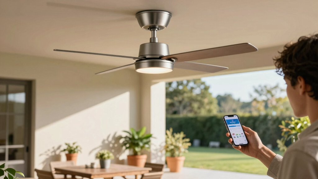 6 Best Outdoor Smart Ceiling Fans With App Control In 2026