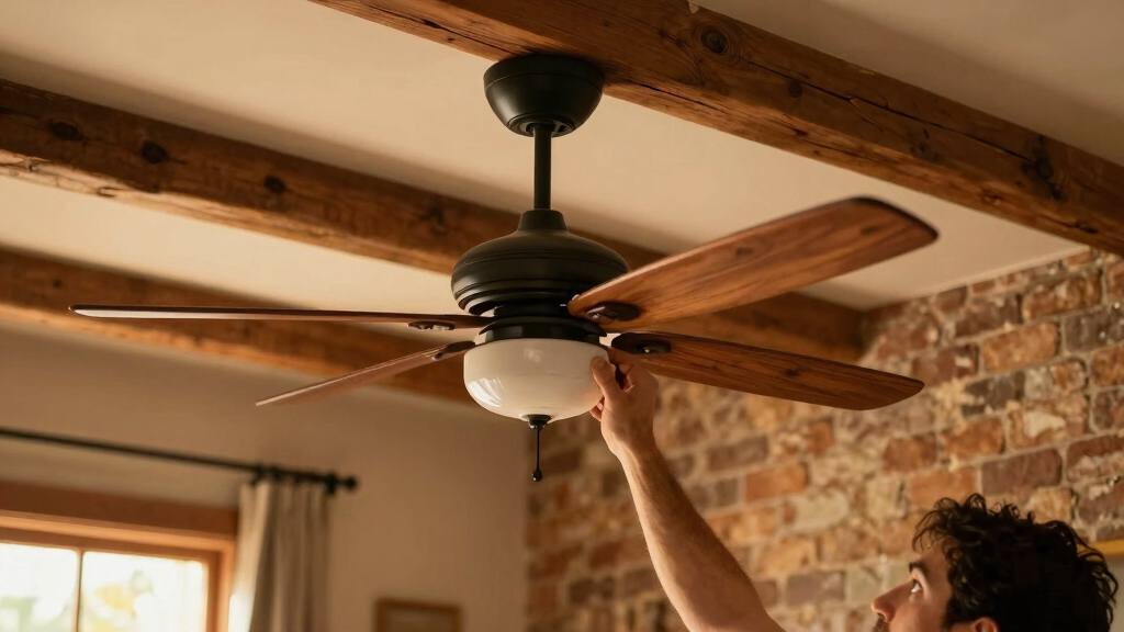 9 Best Ceiling Fans for Rustic Interiors in 2026