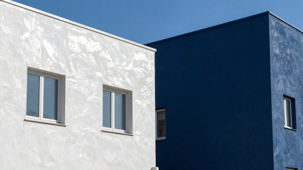 color contrast and reflectivity