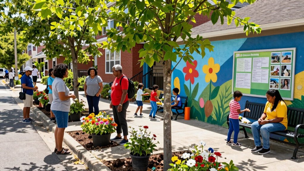 community led neighborhood improvements