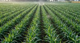 crop spacing influences humidity