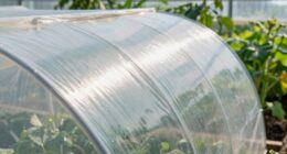 double layer inflation enhances greenhouse efficiency