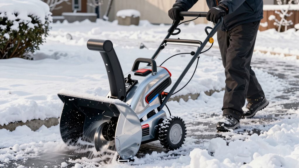 electric snow tools enhance efficiency