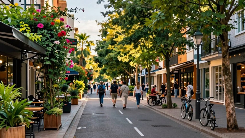 environmental benefits of walkability
