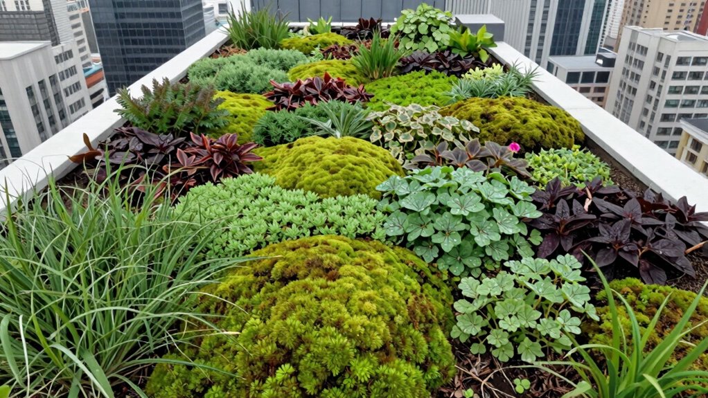 green roof cooling mechanisms