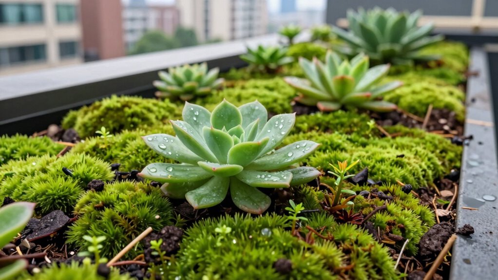 green roofs promote natural cooling