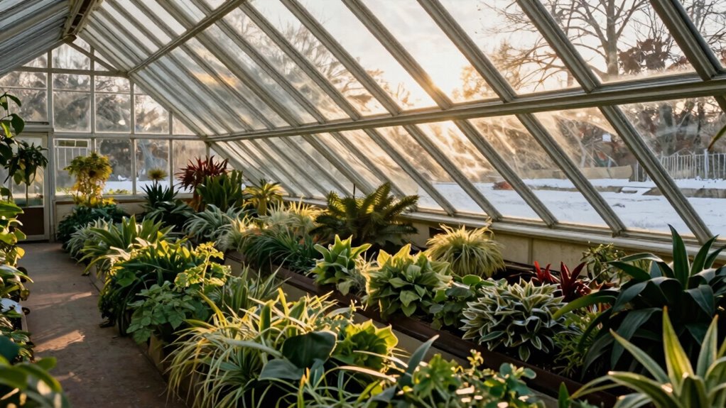 greenhouse orientation maximizes winter sunlight