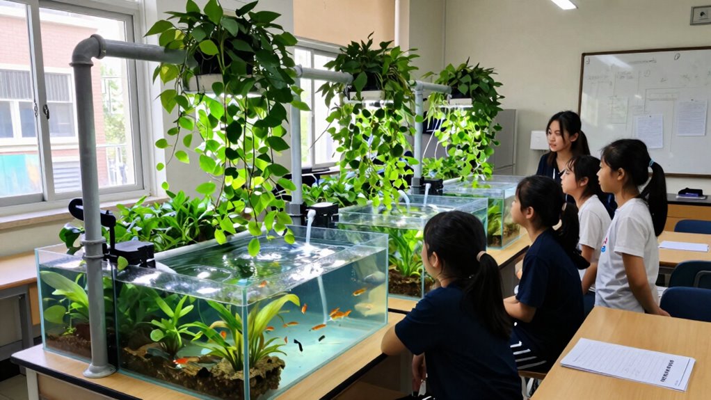 hands on aquaponics education