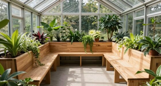 maximize small greenhouse space