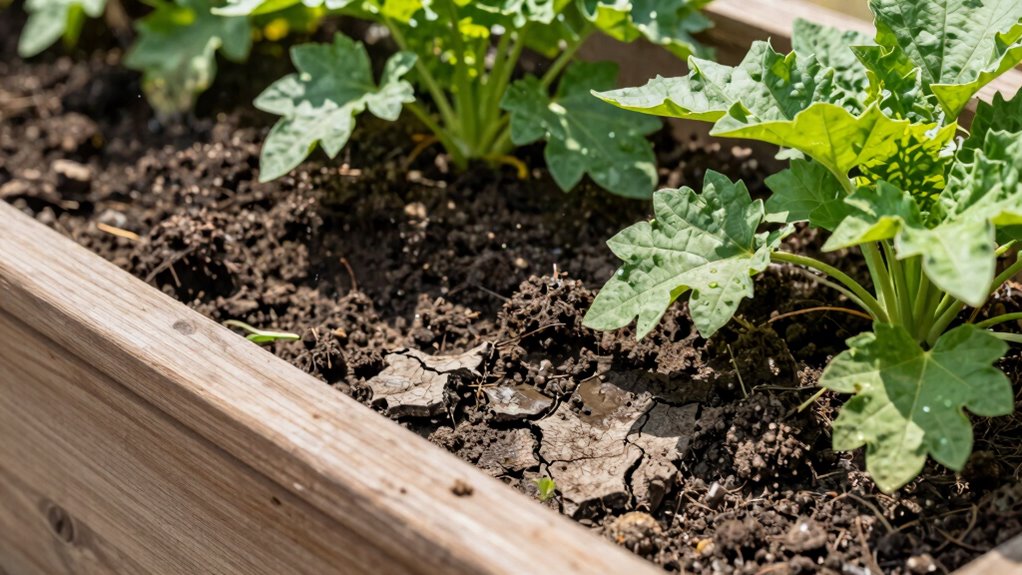moisture management in raised beds