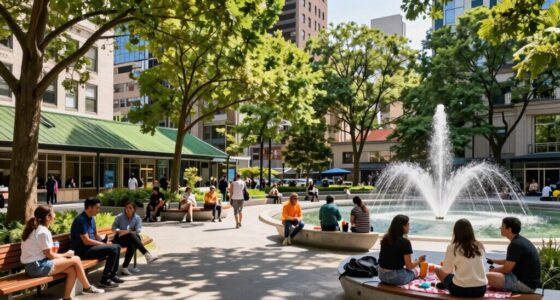 public spaces for heat resilience