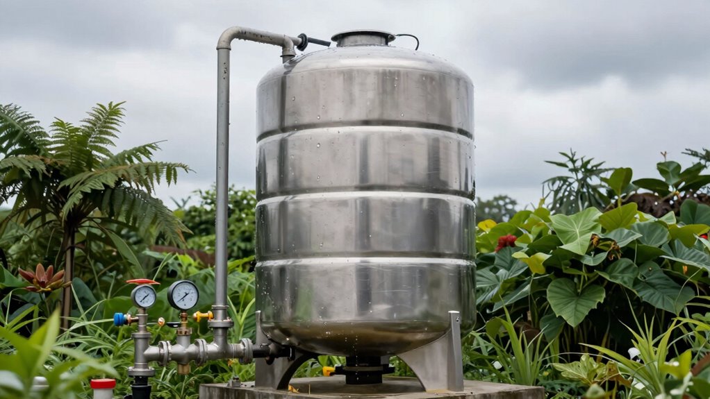 rainwater filtration and storage