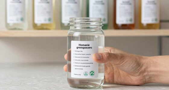 reading labels to avoid greenwashing