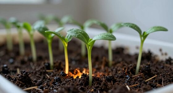 root heat affects seedlings