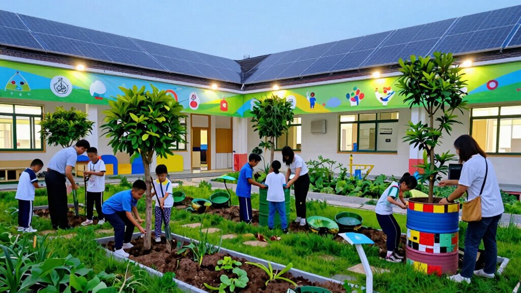 schools as community sustainability hubs