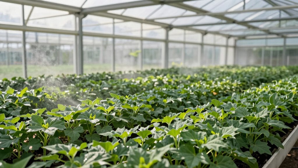 seasonal greenhouse management adjustments