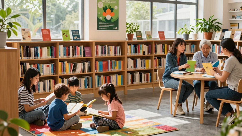 sharing libraries lower consumption