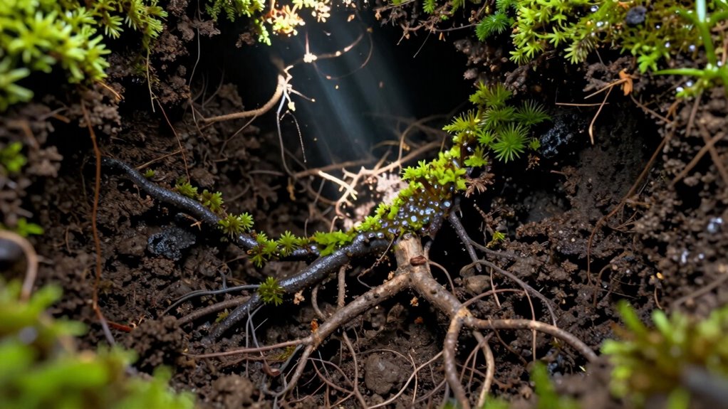 soil microbes and deep roots