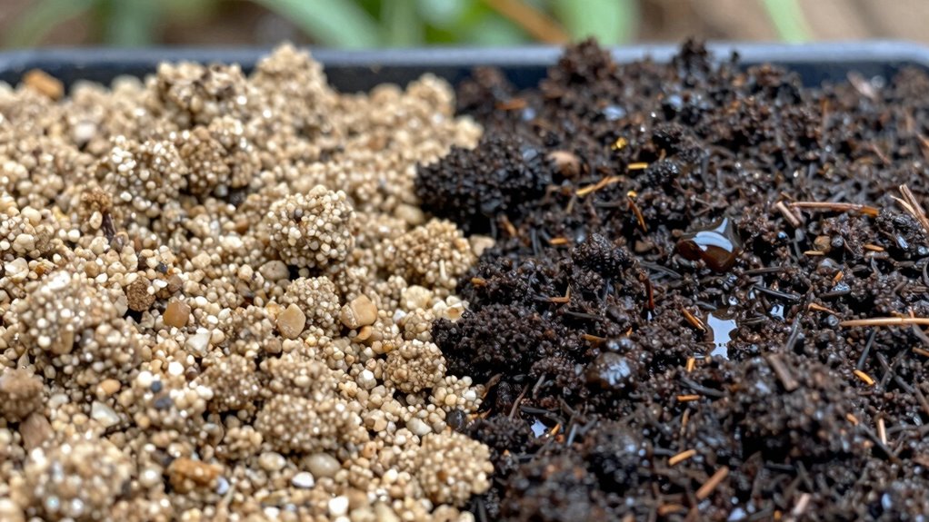 soil texture influences watering