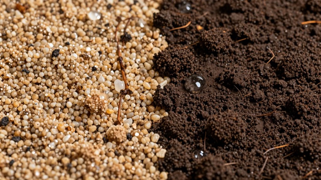 soil texture influences watering needs