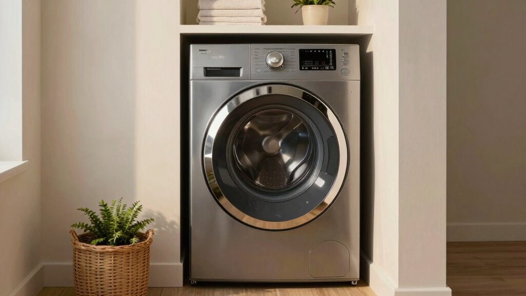 space saving energy efficient laundry solution