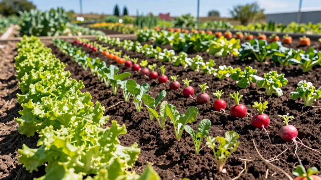 staggered planting prolongs harvest