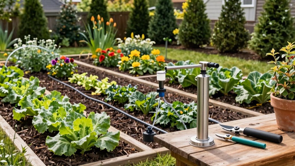 structured organized gardening practices