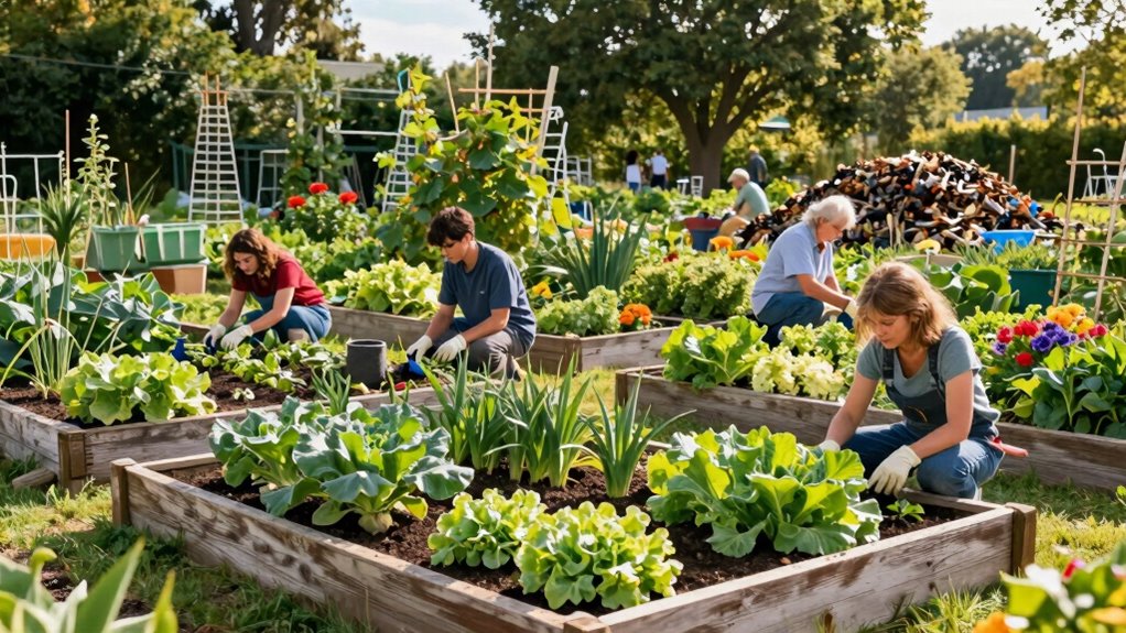 sustainable community garden practices