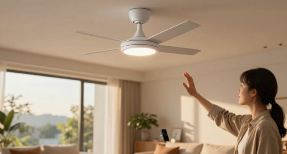 15 Best Smart Ceiling Fans With Voice Control for Hands-Free Cooling in 2026