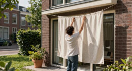 Amsterdam urges residents to hang curtains outside as heatwave tests homes built for winter
