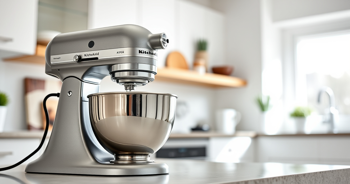 How to Clean a KitchenAid Classic Stand Mixer Safely