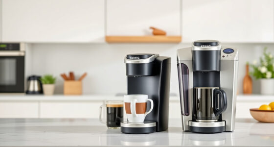 Keurig K-Elite vs Keurig K-Cafe: Full Comparison