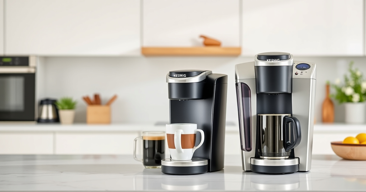 Keurig K-Elite vs Keurig K-Cafe: Full Comparison