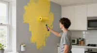 This Bold Paint Choice Turned a Kitchen Eyesore Into a Major Design Feature