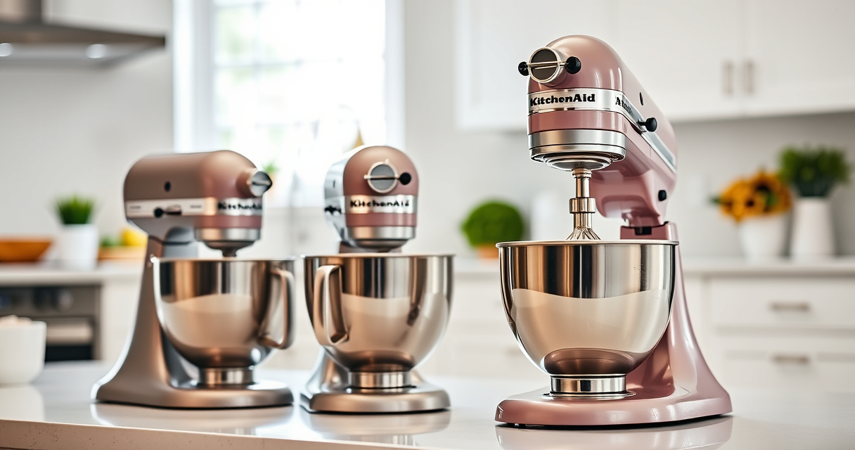 Top KitchenAid Stand Mixer Models Ranked for 2026