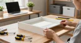 26 Brilliant Ways To Create Custom Desks With IKEA Finds
