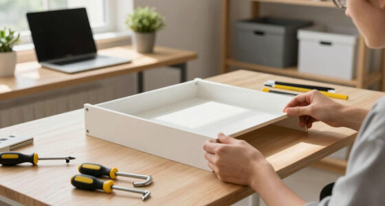 26 Brilliant Ways To Create Custom Desks With IKEA Finds