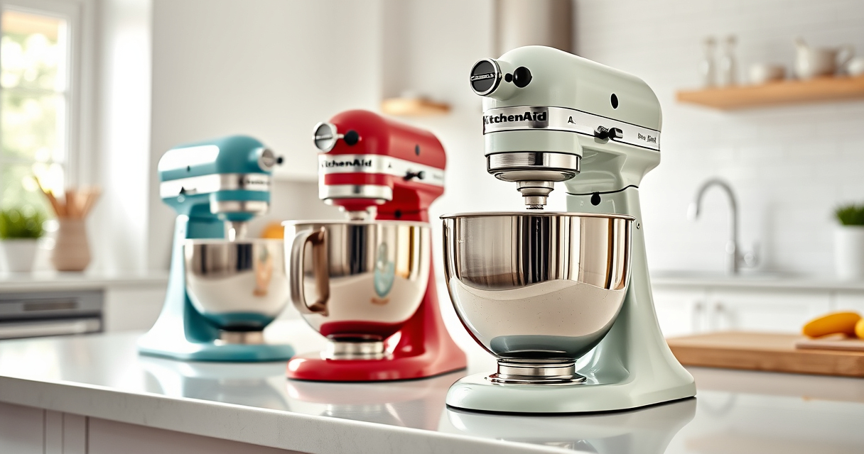 Best KitchenAid Stand Mixers for Beginners: Top Picks & Tips