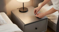 I Upgraded My Old Nightstand With Article’s Stylish Side Table (It Has So Much Storage!)