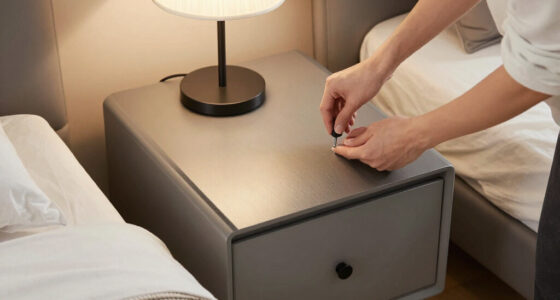 I Upgraded My Old Nightstand With Article’s Stylish Side Table (It Has So Much Storage!)