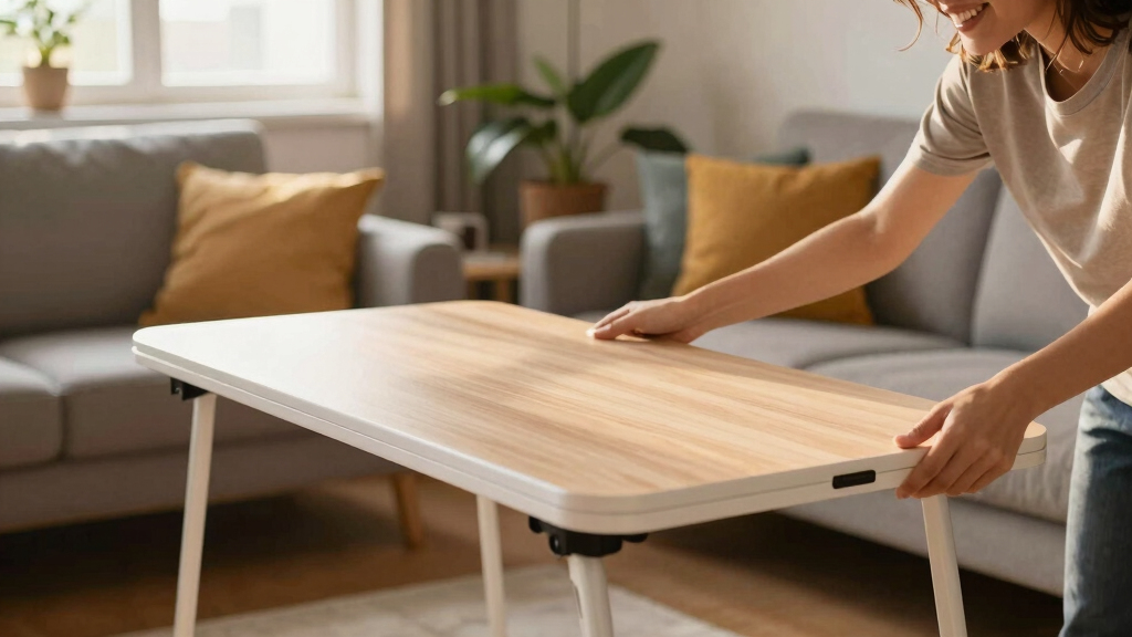 IKEA's Magical New BILLY Folding Table Is A Total Small-Space Game Changer