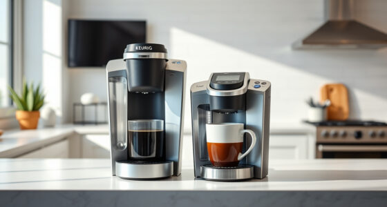 Keurig K-Supreme Plus vs Keurig K-Cafe: Which Is Right for You?