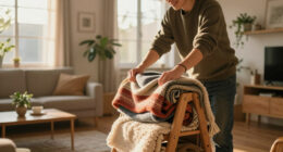 Aldi's Best-Selling Blanket Storage Ladder Is Finally Back