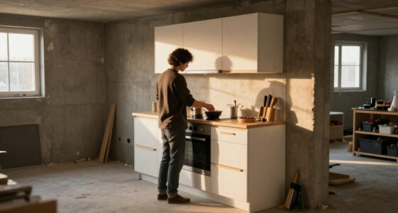 An Unfinished Basement Is Now An Inviting Suite With A Tiny IKEA Kitchen